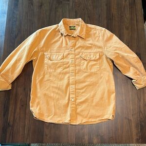 Levi’s Orange Button Up Shirt